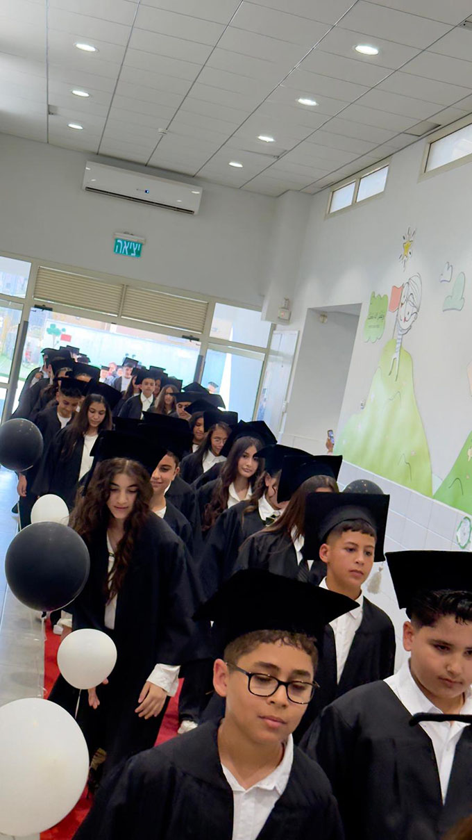 تخريج الفوج الثامن والعشرون في مدرسة المستقبل الابتدائية في جلجولية 